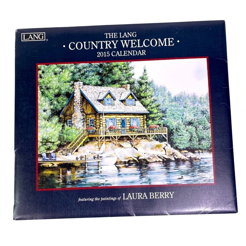 Lang Wall Calendars Art Paintings Lot of 6 Winget Kinkade Stocks Berry Landry